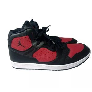 Nike Air Jordan Access 'Bred' AR3762-006 Men's Shoes Size 14 Black Red